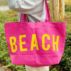 Well Made Beach Canvas Tote