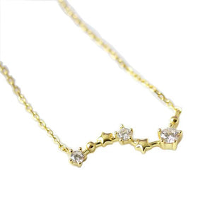 14K Gold Chain Star Necklace