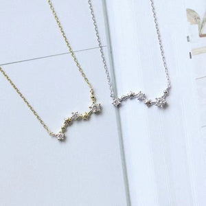 14K Gold Chain Star Necklace