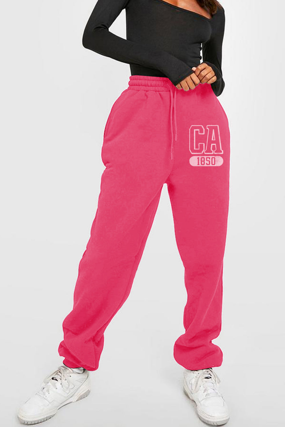 Simply Love Full Size CA 1850 Graphic Joggers